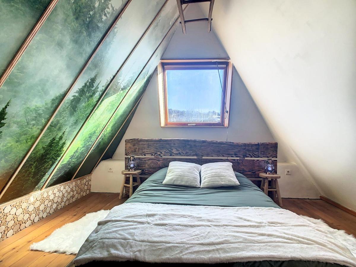 Apartament Le Grenier Du Buronnier Saint-Simon  Zewnętrze zdjęcie